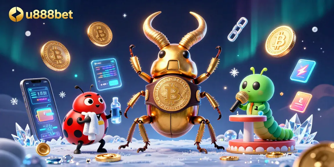 u888bet highlights dynamic betting action with cartoon champions in a vibrant casino scene