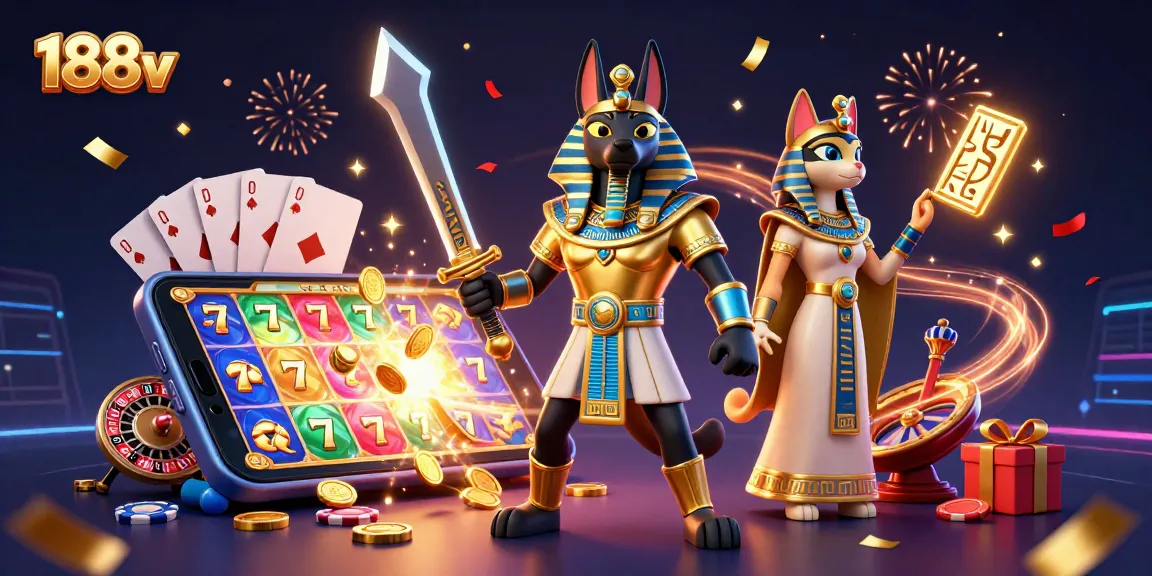 Engage in gameplay excitement with 188v's vibrant slots and dynamic casino features.
