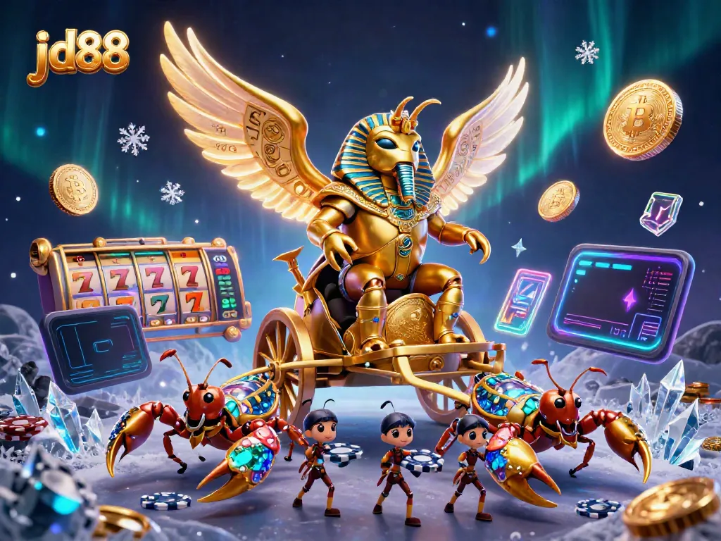 Engage in thrilling gameplay at jd88 with vibrant characters and dynamic casino elements.