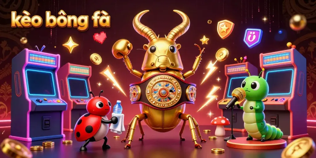 Kèo bóng đá showcases an intense match scene with vibrant game elements and engaging characters.