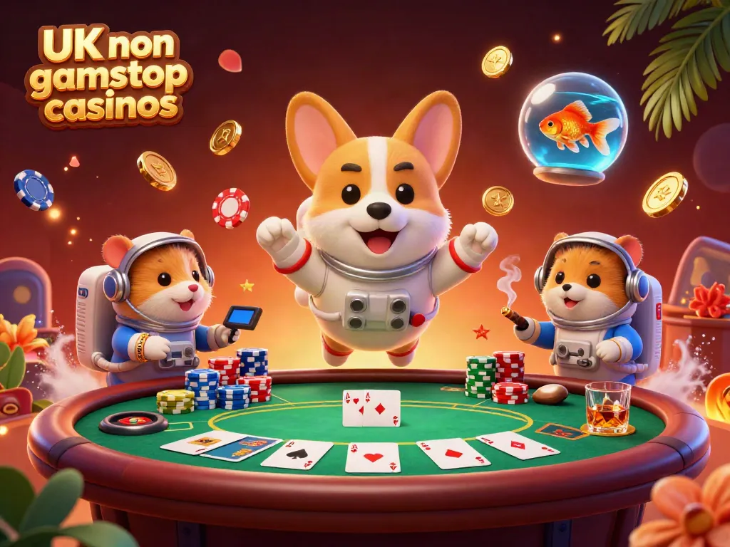 Experience thrilling activities at UK non gamstop casinos with engaging casino elements and vibrant 3D characters.