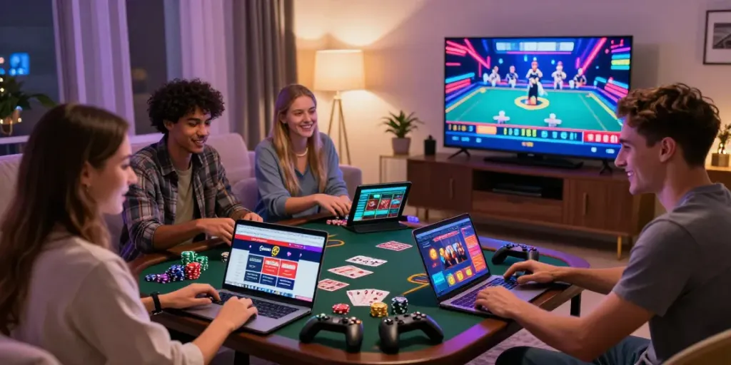 Best non GamStop casinos gaming experience with friends at home