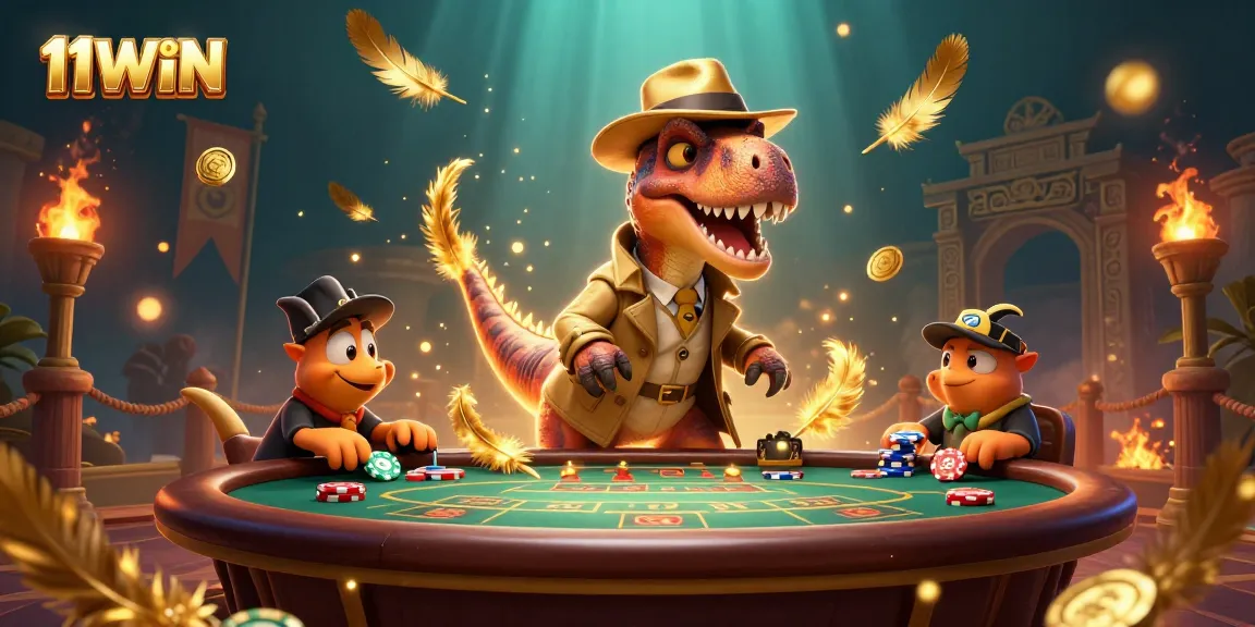 11WIN velociraptor counter blends disguise with excitement at the blackjack table.