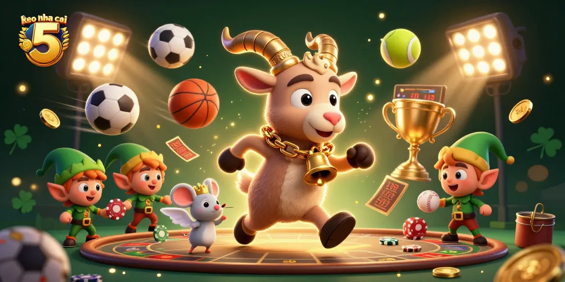 Engage with exciting action at keo nha cai 5 as Krampus and friends manage a thrilling holiday-horror casino scene.
