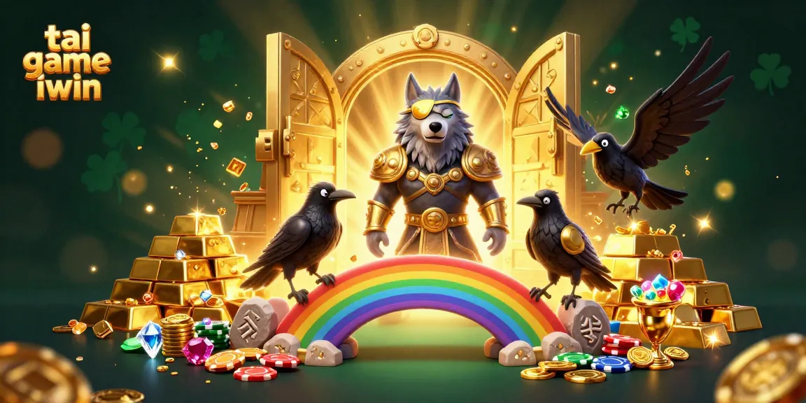 Enhance your winnings with tai game iwin in this vibrant 3D casino illustration.
