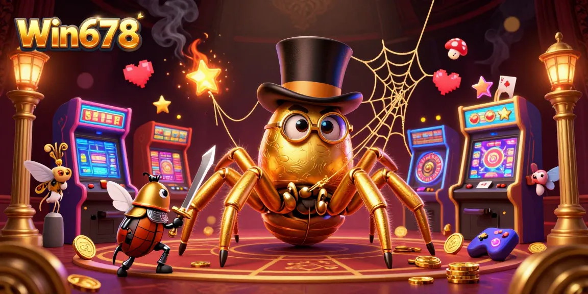 Experience exciting gameplay at Win678 with vibrant casino elements and thrilling characters.